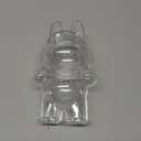 Protective Case for Labubu Display Case Won’t Trap Hair Highly Transparent, Exciting Macaron Big into Energy 1pcs (Standing)