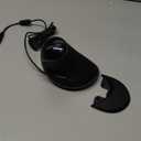 DELUX Ergonomic Vertical Mouse, Wired Ergo Mouse for Large Hands, 6 Programmable Buttons, Up to 12800 DPI, Removable Wrist Rest, Vibrant RGB Backlit, for Windows 7/8/10/XP/Vista (M618Plus RGB-Wired)