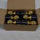 Leinuosen 12 Pack Mini Football Soccer Baseball Star Trophies for Awards, 4.5 Inch Christmas Gold Participation Plastic Trophy Cups for Sports Event Party Favors