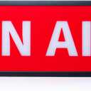 NPW On Air LED Retro Sign Light – Holiday Gift for Streamers & Home Office, Christmas Decor for YouTube/ Podcast/ Zoom Setup