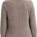 Liloak 2/3 Pack of Womens Tunic Shirts Long Sleeve Loose Fit Sweaters Crew Neck Fall Fashion Pullover Shirts Pack Lightweight (L)