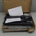 HOOBRO Narrow Console Table, 29.5" Small Entryway Table, Thin Sofa Side Display Table, for Hallway, Bedroom, Living Room, Foyer, Rustic Brown and Black BF75XG01