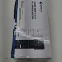 NOVETE Under Sink Water Filter, 3-Years, 30000 Gallons, Reduce 99.5% Chlorine, PFAS, Bad Taste, NSF/ANSI 42/372, Water Filtration System with Stainless Faucet, USA Tech, Do Not Reduce TDS, UWF0A-KPC (White)