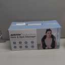 AMZPONY Cordless Neck Massager for Pain Relief Deep Tissue, Rechargeable Shiatsu Neck and Back Massager with Heat Kneading Shoulder Massage for Body Muscle Pain Relief,Gifts for Dad Mom Friends (Black)