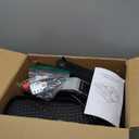 Under Desk Elliptical Machine, Electric Elliptical Exerciser for Senior, Quiet & Portable Seated Pedal Exerciser with Remote Control, Manual & Auto Mode, 12 Adjustable Speeds (Silvery)