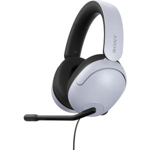 Sony INZONE H3 Wired Gaming Headphones With Mic, PS5 Headphones, Over-Ear, Personalized 360° Spatial Sound, Discord Certified MDR-G300 (White)