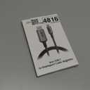 acer USB C to DisplayPort Cable 6.6 FT (4K@60HZ 2K@165Hz), Type-C to DisplayPort Cord (Sturdy Aluminum, Plug & Play) Thunderbolt 3/4/5 Compatible with MacBook Pro/Air, iPhone 16 Pro/Max, XPS, Surface