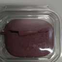 DGege for Airpods Pro 2nd Generation Case Cover Compatible with Airpod Pro Case Cover, Leopard Engraved Skin Cover Compatible with Apple Airpods Pro 2nd/1st Case,Front LED Visible, Smoke Violet