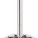 Allstar Olinda White Bathroom Accessory Set with Matt Finish, Ceramic, 9,5 x 40 x 9,5 cm