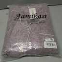 Aamikast Women's Pajama Sets Long Sleeve Button Down Sleepwear Nightwear Soft Pjs Lounge Sets (XL)