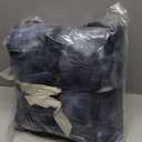 Cozy Bliss Faux Fur Throw Blanket for Couch, Fuzzy Soft Plush Thick Bubble Blanket for Sofa Bedroom Living Room, 50 * 60 Inches Tie-dye Blue