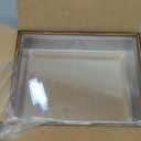 STORi STAX Plastic Stackable Organizer Drawers (Set of 2) Clear | 12.5" Wide | Set Includes One Open Drawer & One Divided Drawer | Organize Office Desk Accessories & Sort Paper | Made in USA