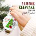 3 x ZAGKOO Skeleton Christmas Ornament - Funny Christmas Ornament 2025 - Funny for Adults, Men, Women - Hilarious Gag Gifts Skull Ornament Exchange Idea - White Elephant Xmas Ornament