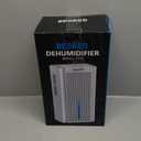 Dehumidifier,95OZ Dehumidifier for Home 1000 Sq.Ft - Quiet with Auto Shut Off & Relaxing 7 Color Ambient Light,Ideal for Livingroom, Bedroom, Basement(White)