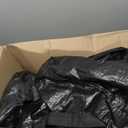 Windyun 4 Pack 98 Gallon Extra Large Moving Bags XXL Heavy Duty Storage Bag with Strong Zipper Handle Jumbo Big Tote Box Foldable for College Dorm Travel Clothes Duffle Blanket Pillow(Black)