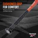 Reebok - Aluminum T-Ball Bat, Lightweight Youth Baseball, 25-Inch