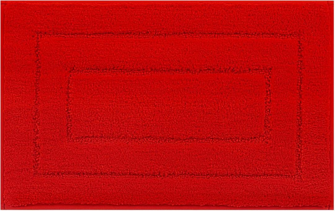 GRANNY SAYS Christmas Bathroom Rug, 20" X 32" Bath Rugs for Bathroom, Microfiber Cute Bath Mats, Washable Rug for Bath Tub, Bath Mat Non-Slip, Christmas Decorations Indoor, Christmas Red