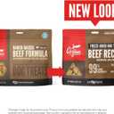 ORIJEN Grain Free High Protein Freeze Dried Dog Treats Ranch-Raised Beef Recipe 3.25oz Bag (3.25 Ounce (Pack of 1))