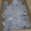 DAJAVE 100 Pack13 Dram Empty Pill Bottles with Pop Top Caps Plastic Medicine Bottles Prescription Vial Prescription Bottle Medicine Container for Pill, Crafts, Candy, Supplements