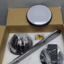 Ceiling Fans with Lights, 42 Inch Ceiling Fan with Light And Remote, 3CCT Flush Moun Low Profile Ceiling Fans, 6 Speed Noiseless LED Ceiling Fan, Black Ceilings Fan with Remote for Bedroom Living Room