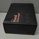 WUX Hand Massager with Heat Compression Relief, 3 Massage 4 Temperatures 5 Compression Models Therapy Glove, Arthritis & Wrist Carpal Tunnel Muscles Pressure Point Therapy, Ideal Gifts for Women/Men (White)