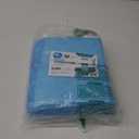 MED PRIDE Disposable Chux Pads 23in X 36in, Super Absorbent Bed Pads for Incontinence, Underpads for Adults, Kids, Pets (50 Count (Pack of 1) Blue/White)