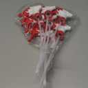 8 Pcs Spray Bottle Nozzles - Chemical Resistant Industrial Replacement Head - Leak Proof, Low Fatigue, Wide Usage, Heavy Duty Trigger for Bottles 16Oz, 24Oz & 32Oz Red