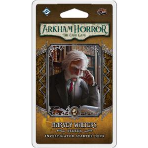 Arkham Horror The Card Game Harvey Walters Starter Deck - Unleash The Wisdom of an Enigmatic Investigator! Cooperative LCG, Ages 14+, 1-4 Players, 1-2 Hour Playtime, Made by Fantasy Flight Games