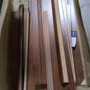 Sauder 5-Shelf Split Bookcase/ Book shelf, Oiled Oak finish
