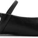 Call It Spring Women's Alyssah Ballet Flat (10, Black)
