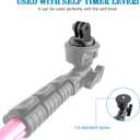 2 x Aluminum-Tripod Adapter-Bolt-Adapter Compatible Action Camera Hero 8/9/10/11/12 DJ I OSMO Geekpro