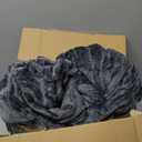 Electric Blanket Queen Size, Super Soft Cozy Upgraded Flannel Heated Blanket Dual Control with 5 Heating Levels & 10 Hours Auto Off, Fast Heating & Overheat Protection, 84" x 90", Dark Gray