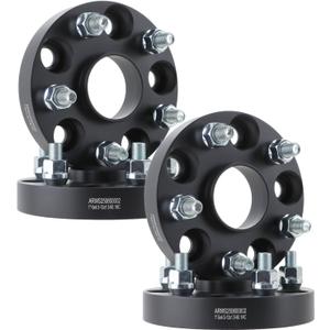 VibeUp 5x4.5 Wheel Spacers, 1" Hub Centric Wheel Spacer Adapters with M12x1.5 Studs 60.1mm Hub Bore, 4pcs Fit for Camry, RX350, Avalon, ES350, IS2