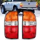 Nilight Taillight Assembly Compatible with 2001 2002 2003 2004 Toyota Tacoma Rear Tail Light Lamp Replacement OE Style Driver and Passenger Side, Pack of One