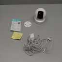 Kasa 2K+ Indoor Pan/Tilt Wired Security Camera - Works as a Baby Monitor & Pet Camera, Motion Detection & Tracking, 2-Way Audio, Night Vision, Subscription-Free Local Storage or Optional Cloud, KC410S (White)