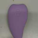 Momcozy Warming Lactation Massager 2-in-1, Soft Breast Massager for Breastfeeding, Heat + Vibration Adjustable for Clogged Ducts, Improve Milk Flow, Lilac