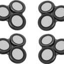 Juylay 2 Pack Lens Protector for Meta Quest 3S Accessories, High Definition Camera Protector Cover for meta/Oculus 3S, Alloy Frame, Thin 9H Tempered Glass for VR Accessories, Black