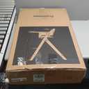 Mamazing GrowPod Pro Wooden Baby High Chair for 6 Months to 300lbs, Easy to Clean with Tray, Compact Foldable Highchair for Kitchen & Dining Room, with 5-Point Safety Harnesses and Guard Bar