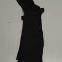 CASMON 15-20mmHg Zipper Compression Socks for Women and Men, Knee High Compression Stockings, Medical Closed Toe Support Socks for Varicose Veins, Post-surgery, Swelling, Nurses, Pregnancy (1 Pair) (X-Large, Black)