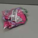 BMJL Women's High Waisted Bikini Ribbed Two Piece Swimsuit High Cut Color Block Adjustable Straps Bathing Suit (Hot Pink043)