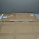 Large Clear Acrylic Dry Erase Board, 36" X 24" Golden Non-Magnetic Frameless Clear White Board for Wall, Erasable Acrylic Board for Wall, Home, Office, School, 2 Markers