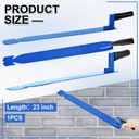 Shingle Slaters Ripper, Steel Roof Ripper Shingle Remover Slate Puller Rip Slate Slating Nail Remover for Slaters Roofers Roofing(Blue,23 Inch)