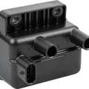 Ignition Coil Compatible with Harley Davidson Electra Glide 1999-2001 Road Glide 1999-2001 Road King 1999-2001 Replaces # 31639-99