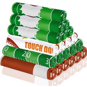 24Pcs Thick Football Cooling Towel 40x12 Inch Sports Ice Towel for Neck and Face Quick Dry Soft Breathable Microfiber Chilly Towels Bulk Football Party Favors for Athletes Home Gym Workout Running
