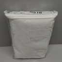 EMEMA Natural Linen Blackout Curtains 84 inch Long 2 Panels Set for Bedroom Back Tab Thermal Insulated 100% Black Out Drapes Pinch Pleated Hooks Room Darkening Window Curtain for Living Room