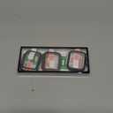 6 Pack Case with Tempered Glass Screen Protector for Apple Watch Series 41mm for Series 9/8/7, Ultra-Thin Scratch Resistant Full Protective Hard PC Bumper Cover for iWatch 41mm Accessories (Black/Clear/Rose Gold/Pink/Blue/Green)