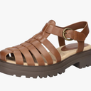 Bella Vita Women's Sinclaire Flat Sandal Size 7 1/2W