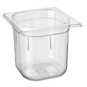 Professional GN Container/Lid, Polycarbonate, Gastronorm Container, Transparent 2 Pack Professional GN Container/Lid, Polycarbonate, Gastronorm Container, Transparent 2 Pack