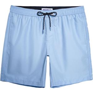 maamgic Mens Swim Trunks Quick Dry Swim Shorts with Mesh Lining Funny Swimwear Bathing Suits 7inch (Blue, L)