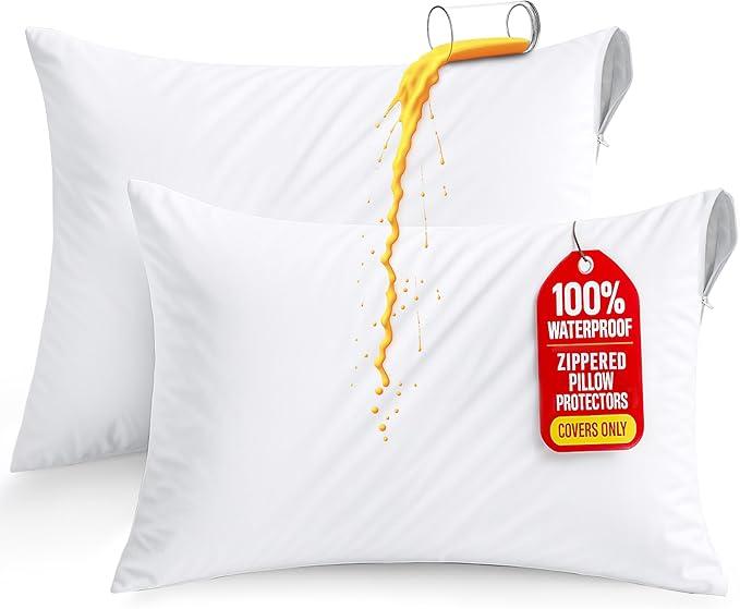 Waterproof Zippered Pillow Protectorz 2